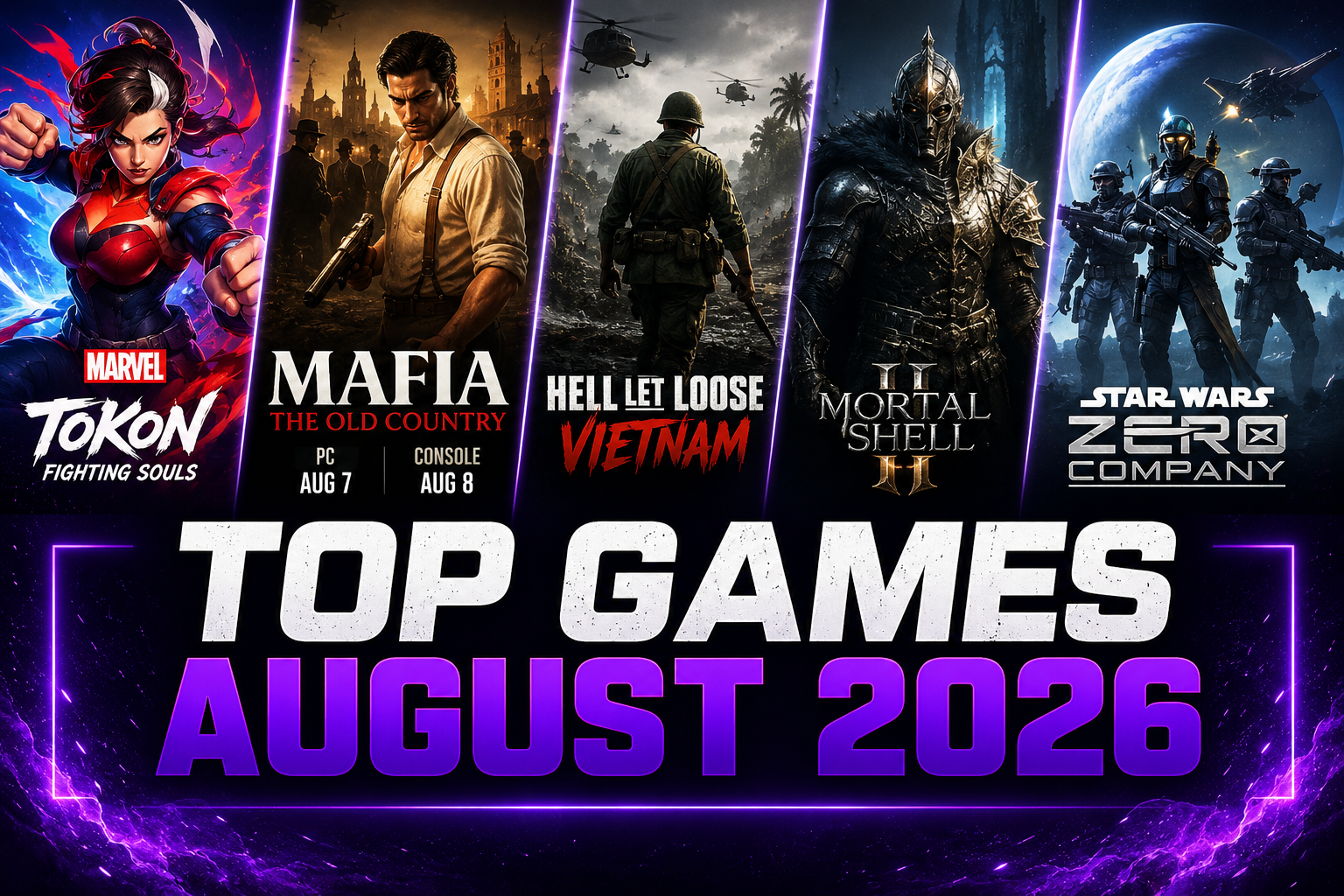 Top Games of August 2026