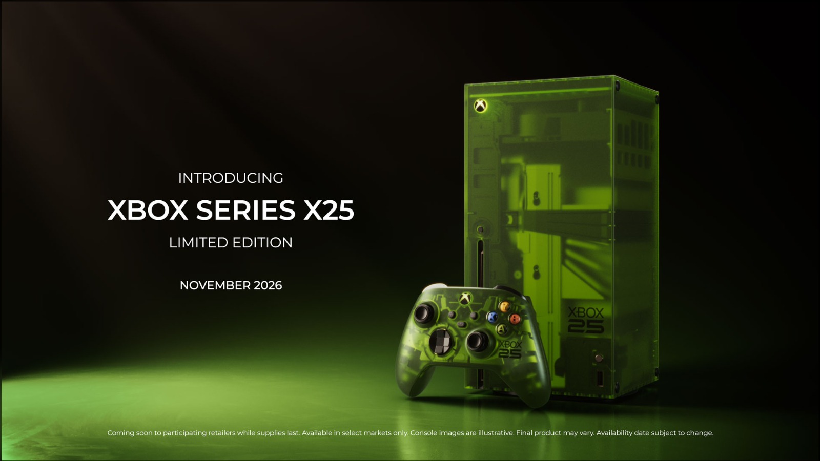 Xbox Series X25 release countdown cover image