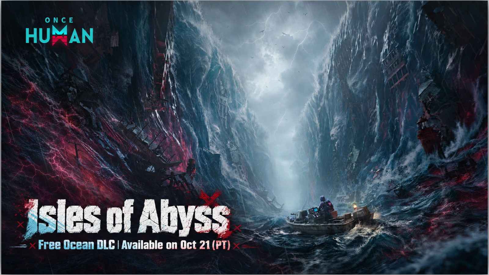Once Human: Isles of Abyss release countdown cover image