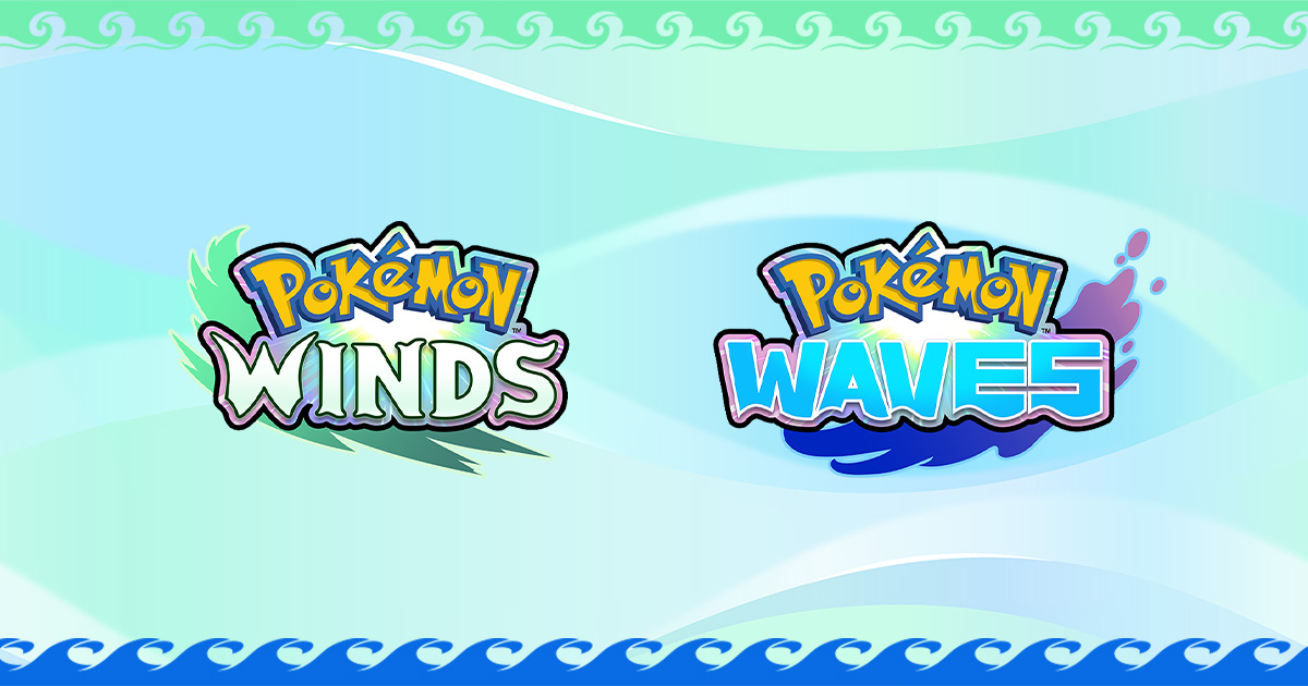 Pokemon Winds and Pokemon Waves release countdown cover image