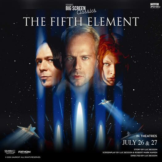The Fifth Element (Returns to Theaters) — release countdown cover image