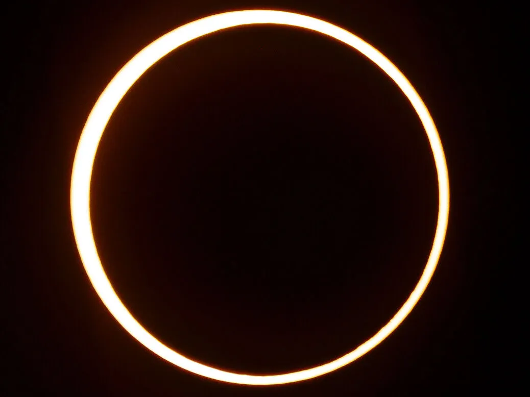 Annular Solar Eclipse countdown